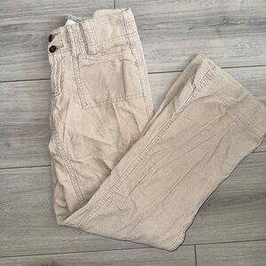 Jacob Women's Light Tan Corduroy Trousers
